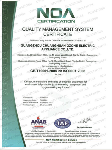 China Guangzhou OSUNSHINE Environmental Technology Co., Ltd Perfil da companhia