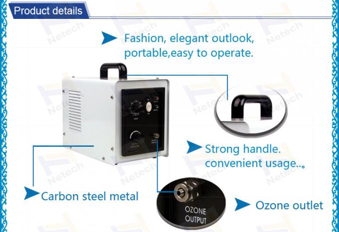 Eficiência elevada do gerador 3g 5g 110v do ozônio do purificador do ar do carro de Ionizer